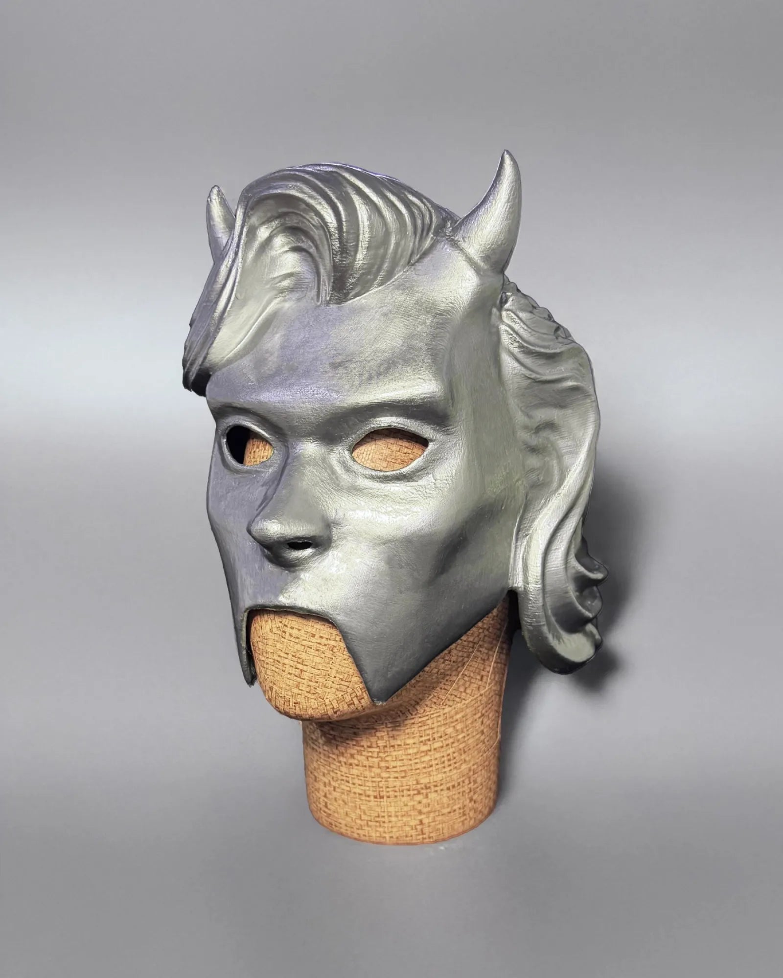 Ghost Nameless Ghoulette Prequelle Era 4; Full Head Ghoul Helmet, handcrafted Venetian cosplay mask in fantasy style