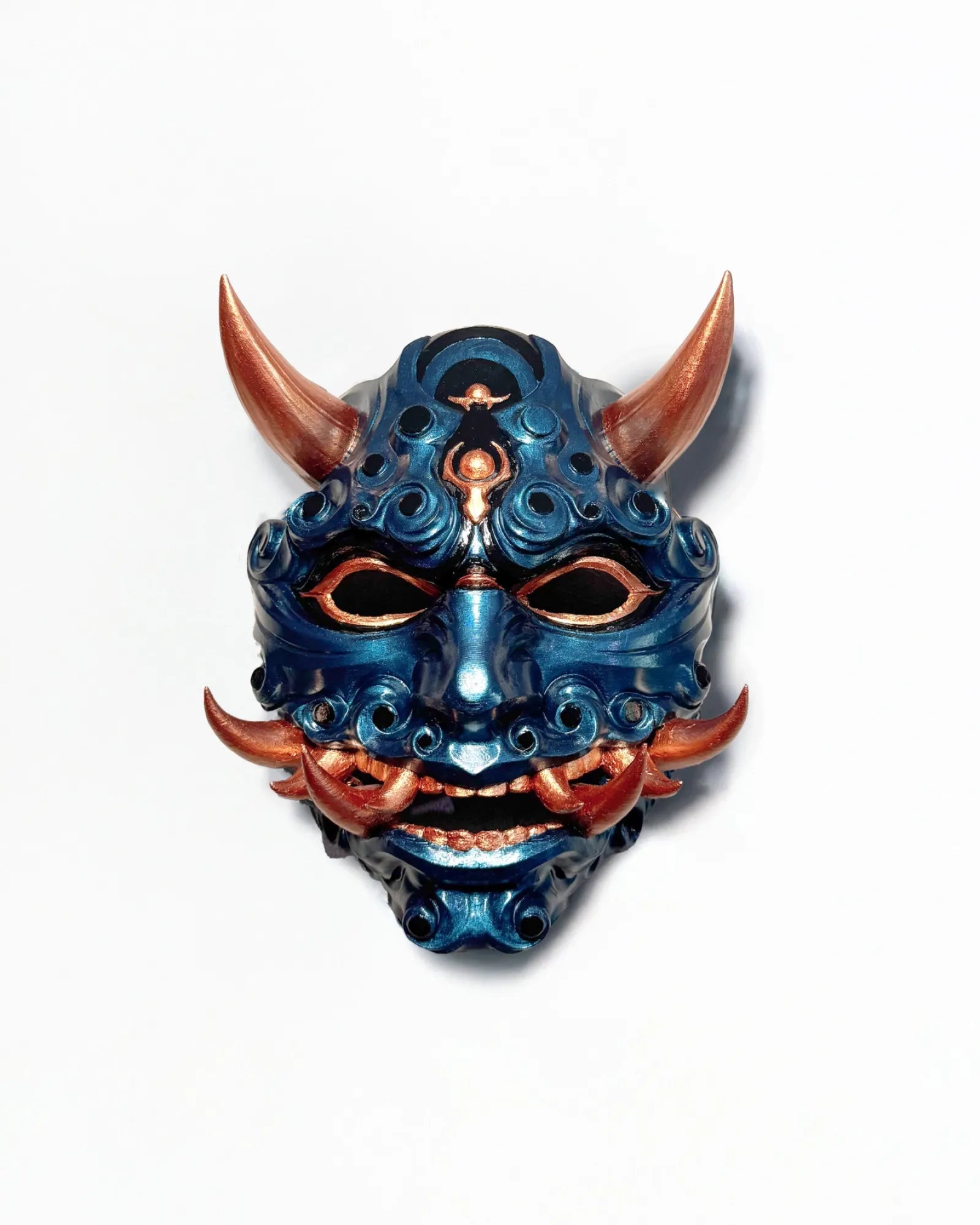 Honnari Oni; Mythology Samurai Aesthetics, Oni Demons, Japanese folklore mask - Venemask