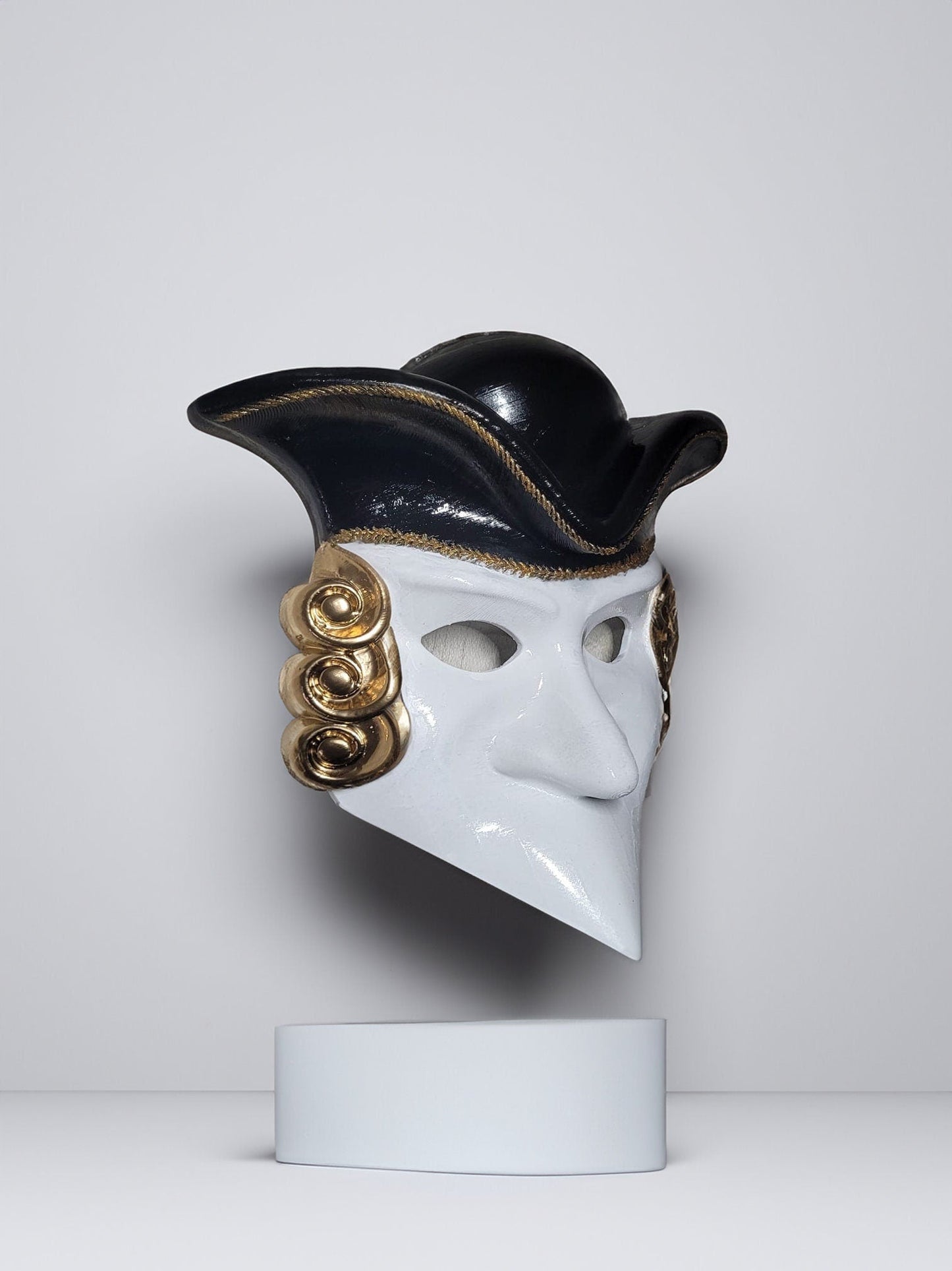 Casanova Mask - Bauta Mask - Venetian Mask