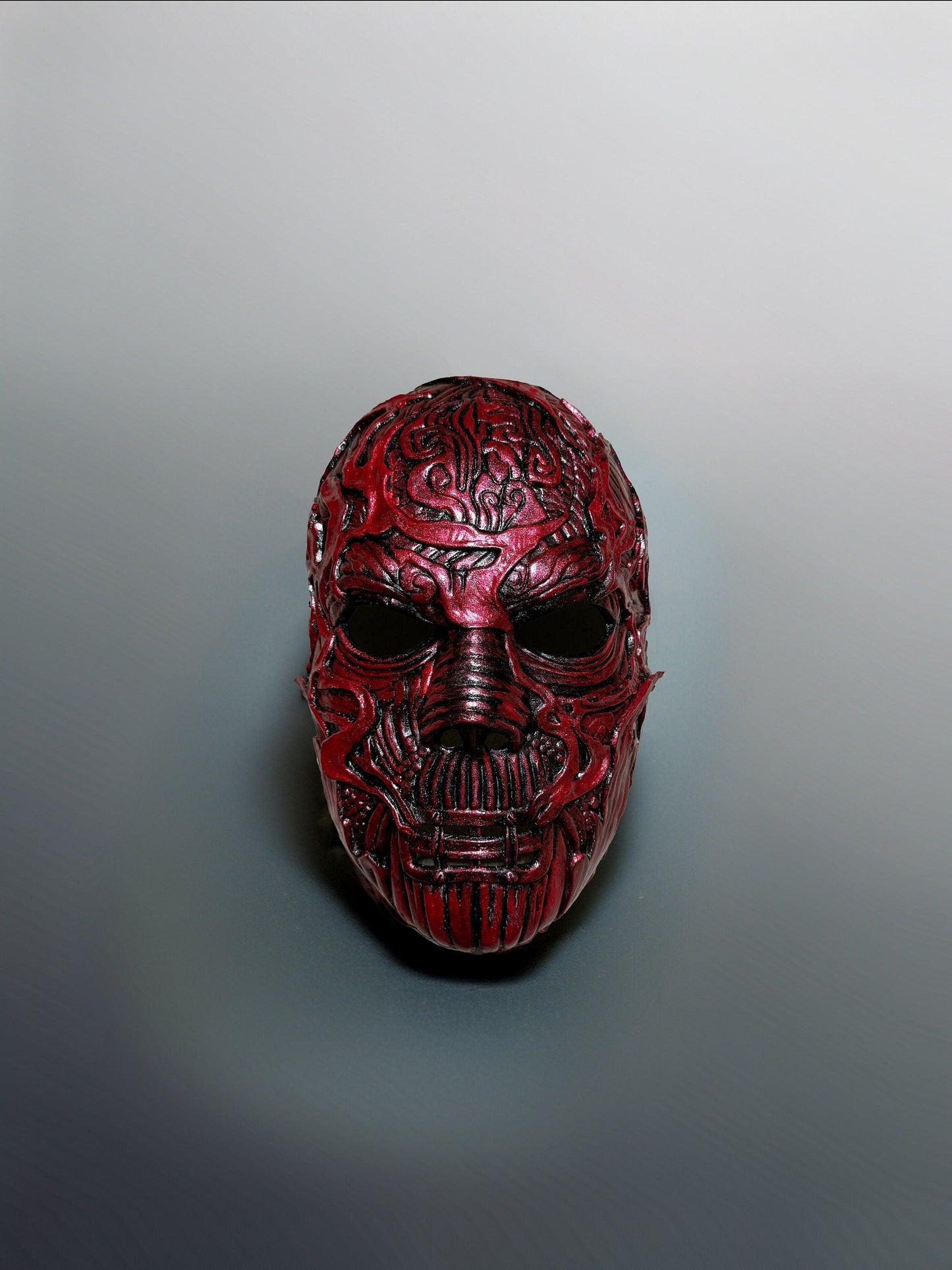 Slipknot Alessandro Venturella "Vman" Mask - Red and Black Mask - Metal Music