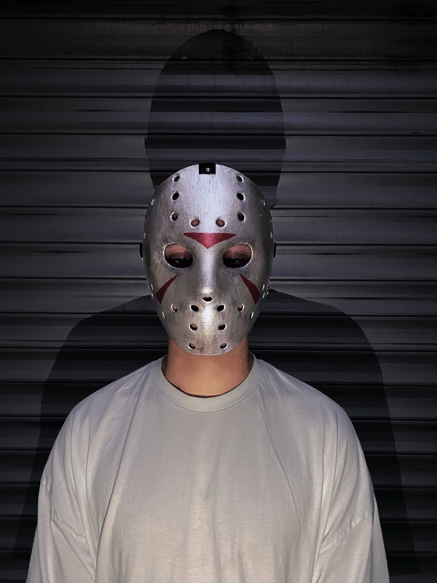 Jason Voorhees Mask - Handcrafted Friday the 13th Mask - Spooky Halloween Mask -