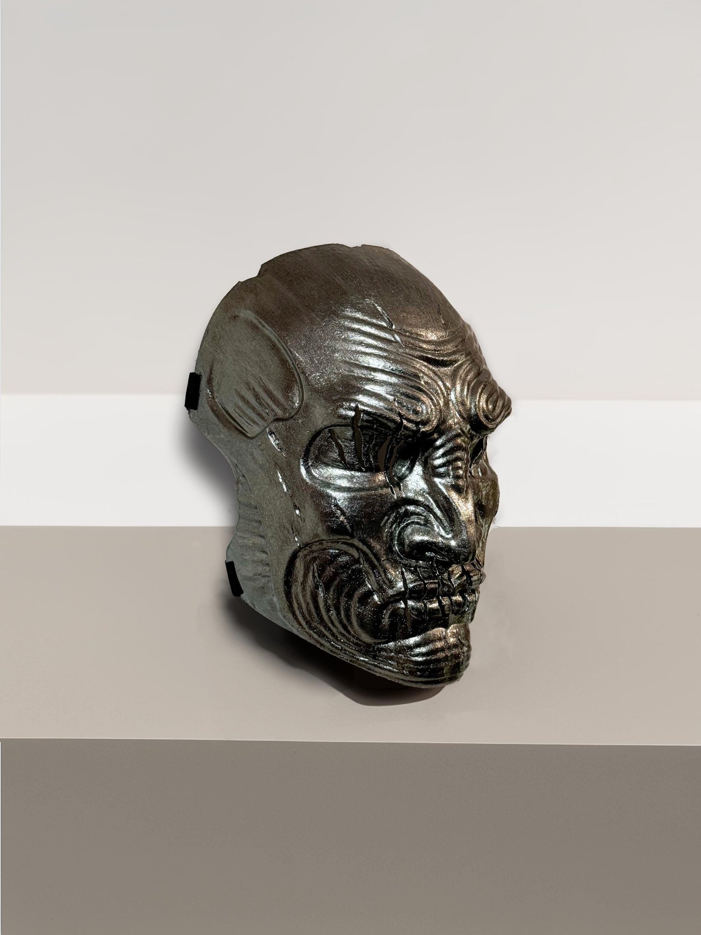 Slipknot Alessandro Venturella "Vman" New Mask - Soft Light Gold Mask - Metal