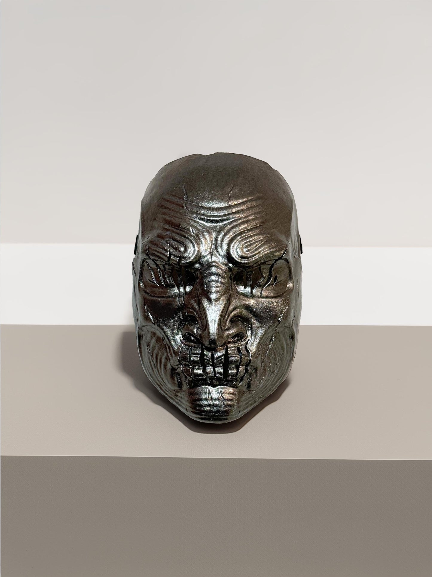 Slipknot Alessandro Venturella "Vman" New Mask - Soft Light Gold Mask - Metal