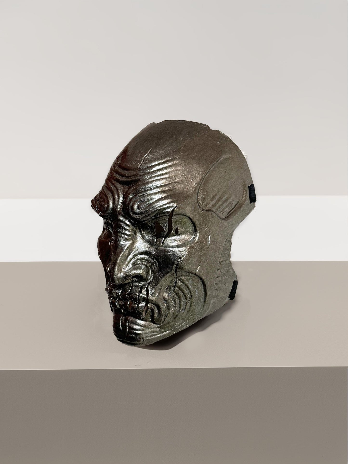 Slipknot Alessandro Venturella "Vman" New Mask - Soft Light Gold Mask - Metal