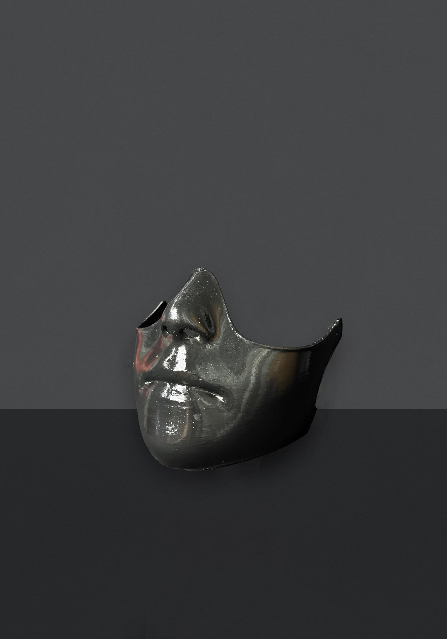 Ghost BC inspired Rite Here Rite Now Ghoulette Cello player - Mouth Mask - Black