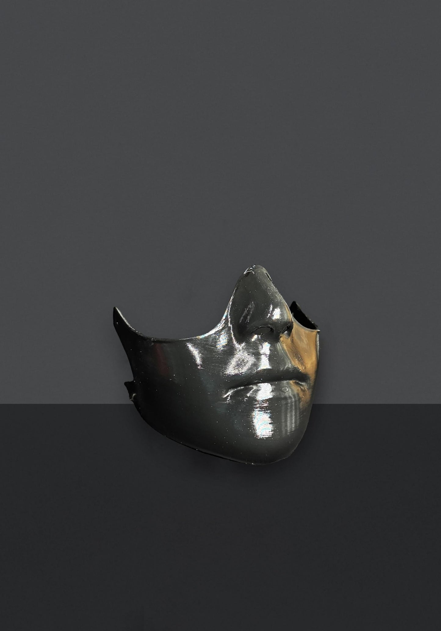 Ghost BC inspired Rite Here Rite Now Ghoulette Cello player - Mouth Mask - Black