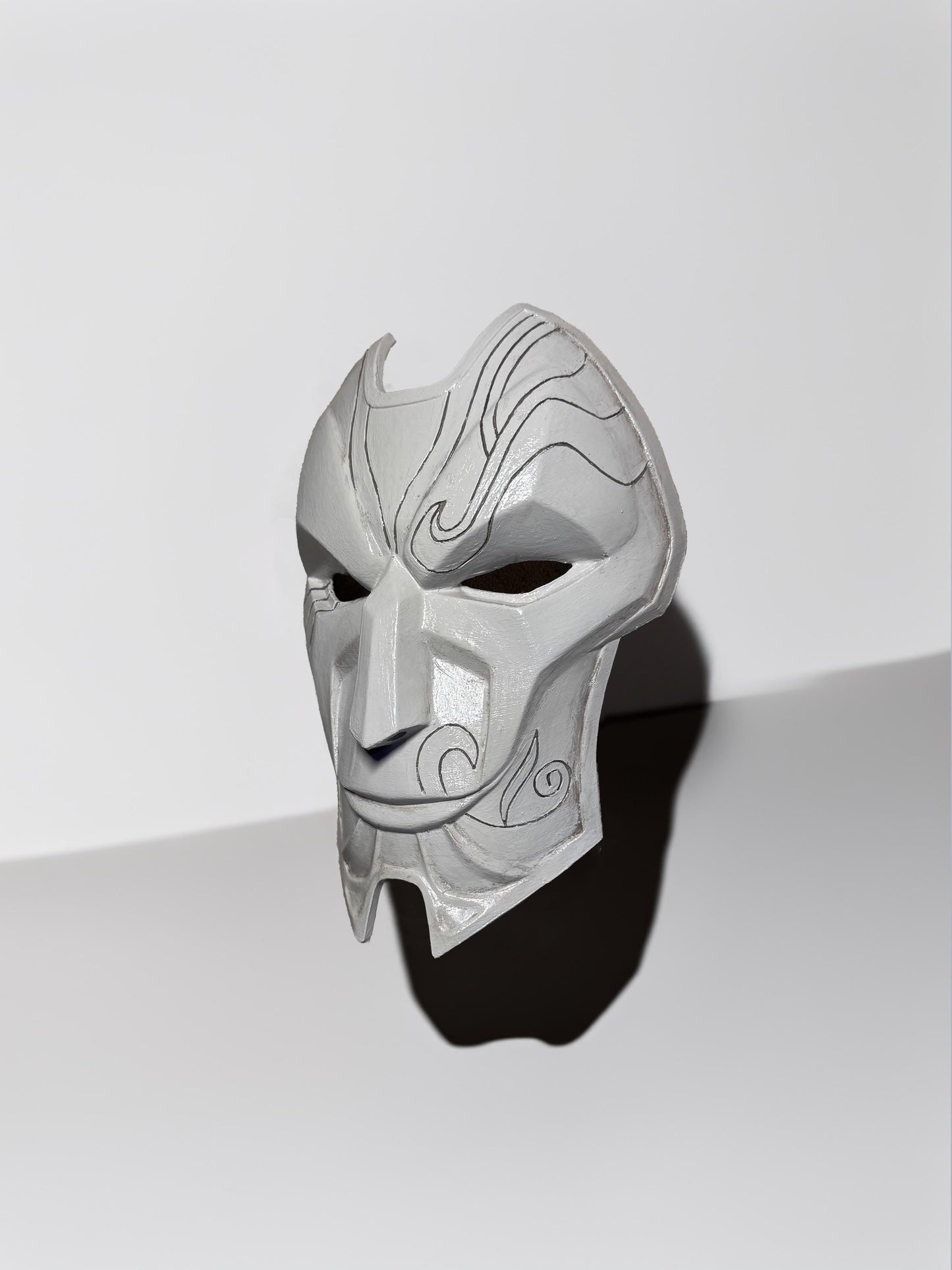 Jhin League of Legends Mask - Cosplay Wearable Mask - Party, Masquerade -