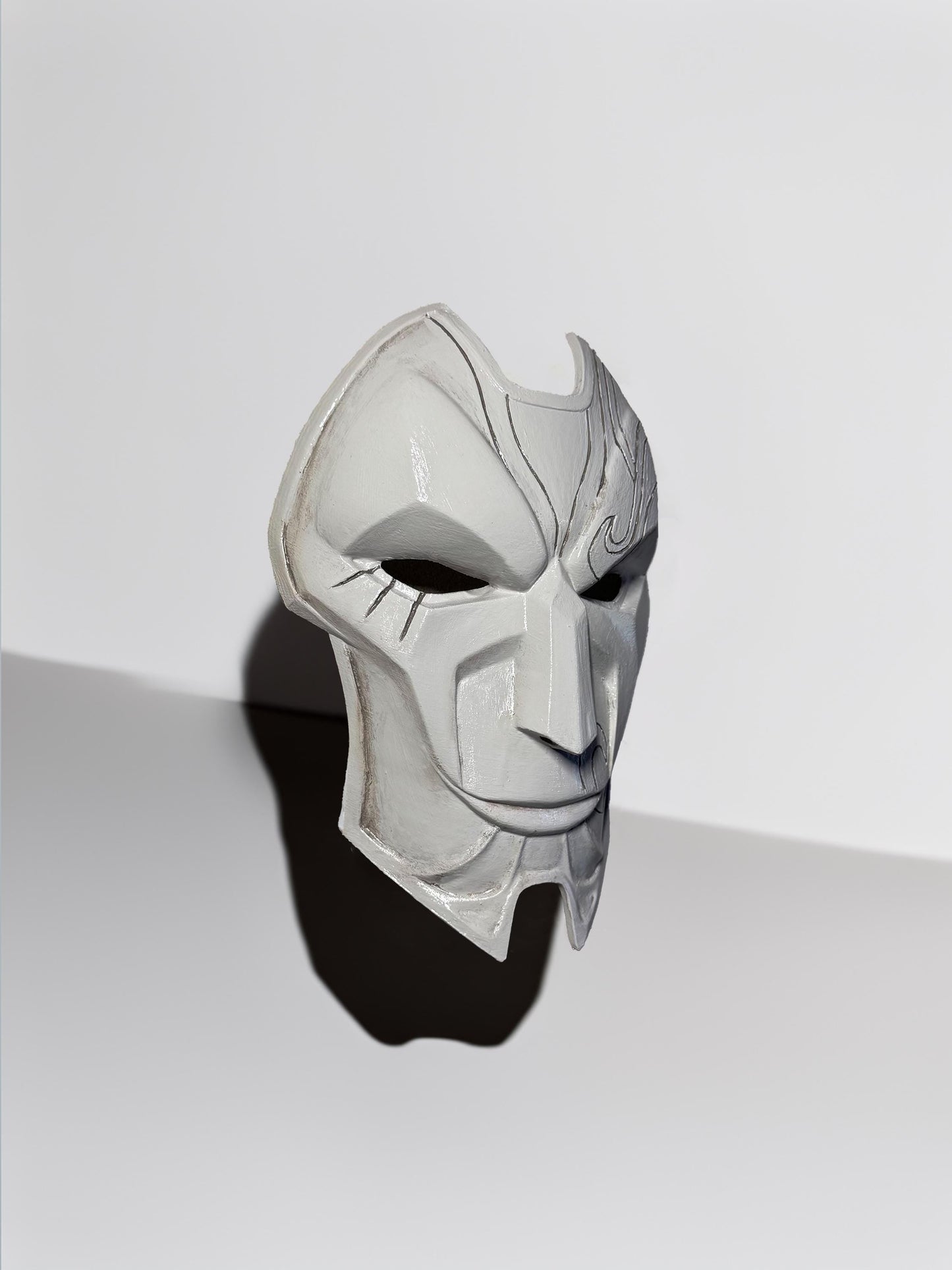 Jhin League of Legends Mask - Cosplay Wearable Mask - Party, Masquerade -