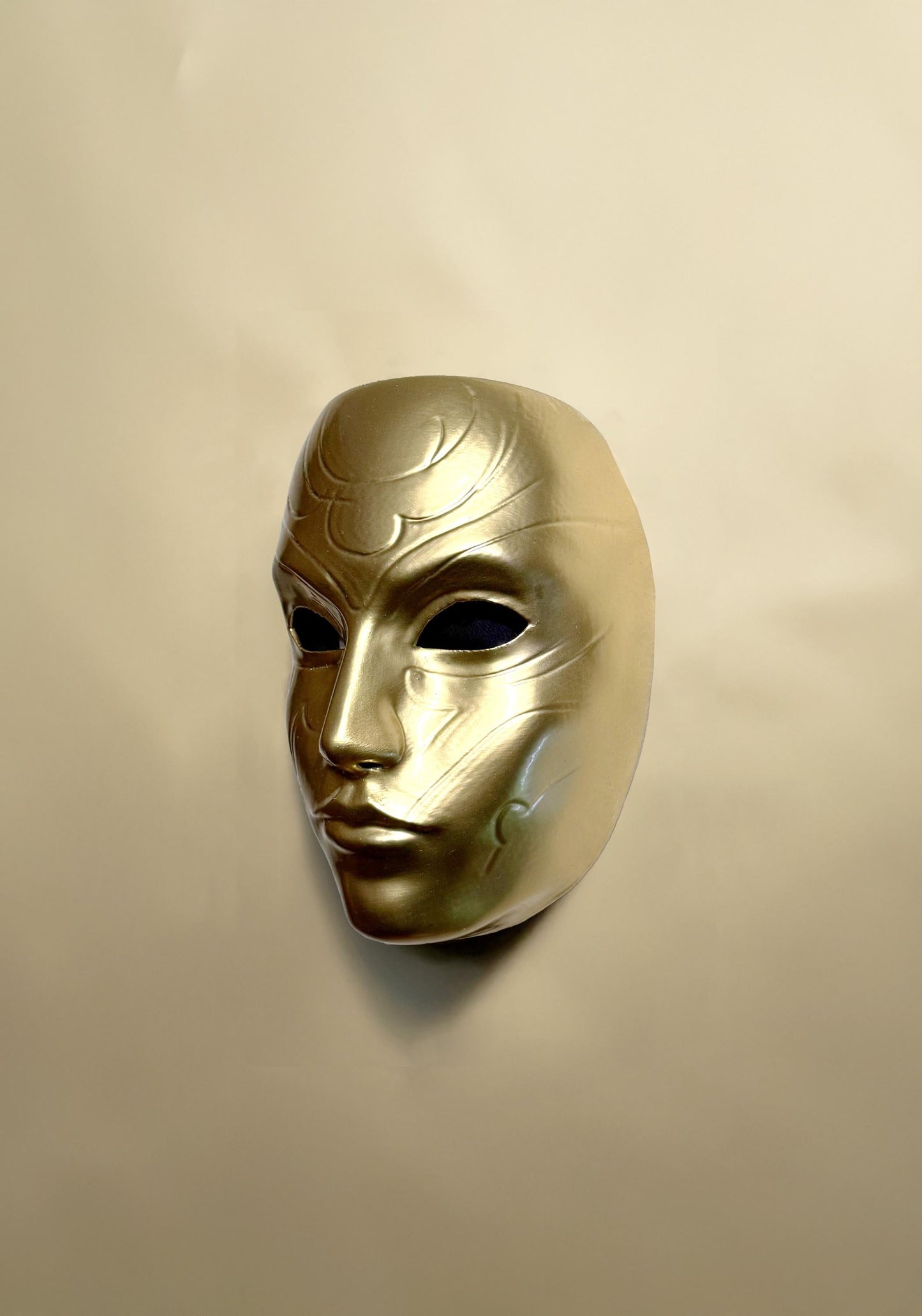 League of Legends Noxus Katarina Gold Face Mask - Noxus Assassin Mask - Cosplay Mask - Masquerade, Party Mask