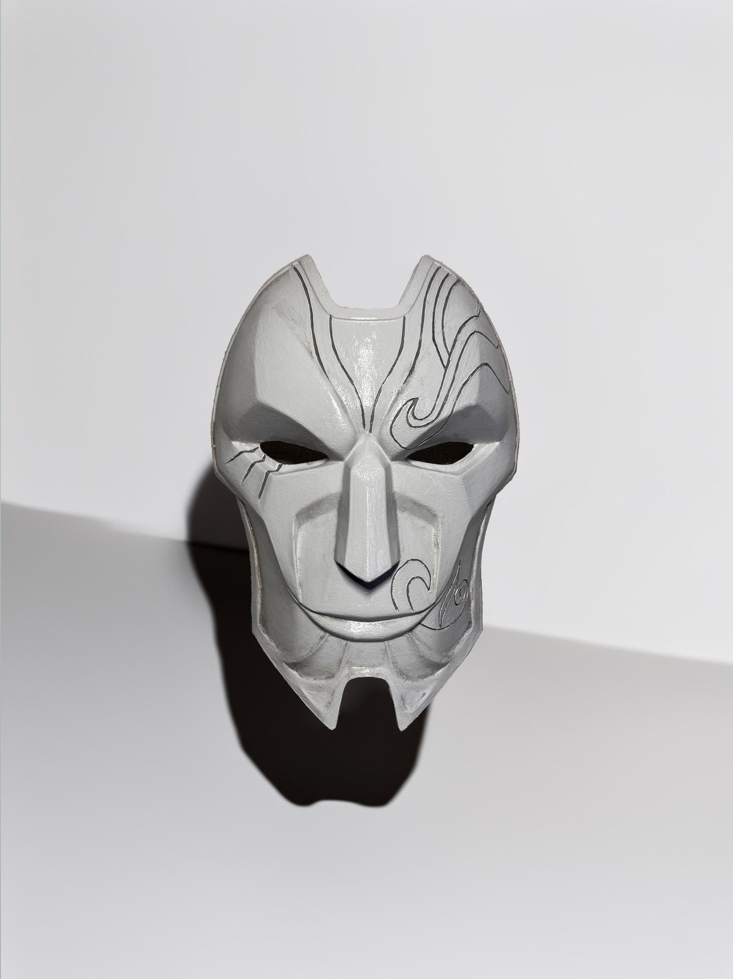 Jhin League of Legends Mask - Cosplay Wearable Mask - Party, Masquerade -