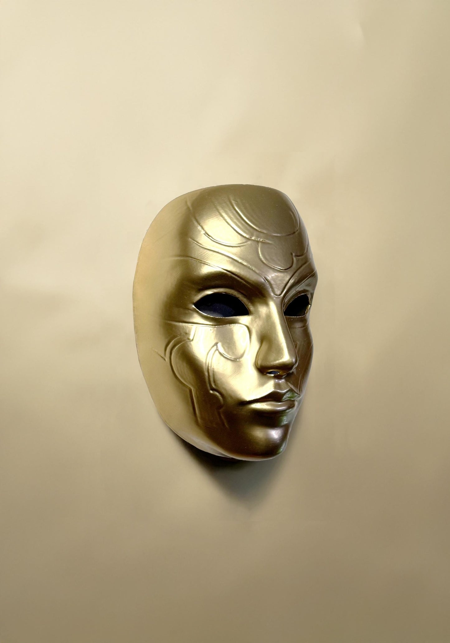 League of Legends Noxus Katarina Gold Face Mask - Noxus Assassin Mask - Cosplay Mask - Masquerade, Party Mask
