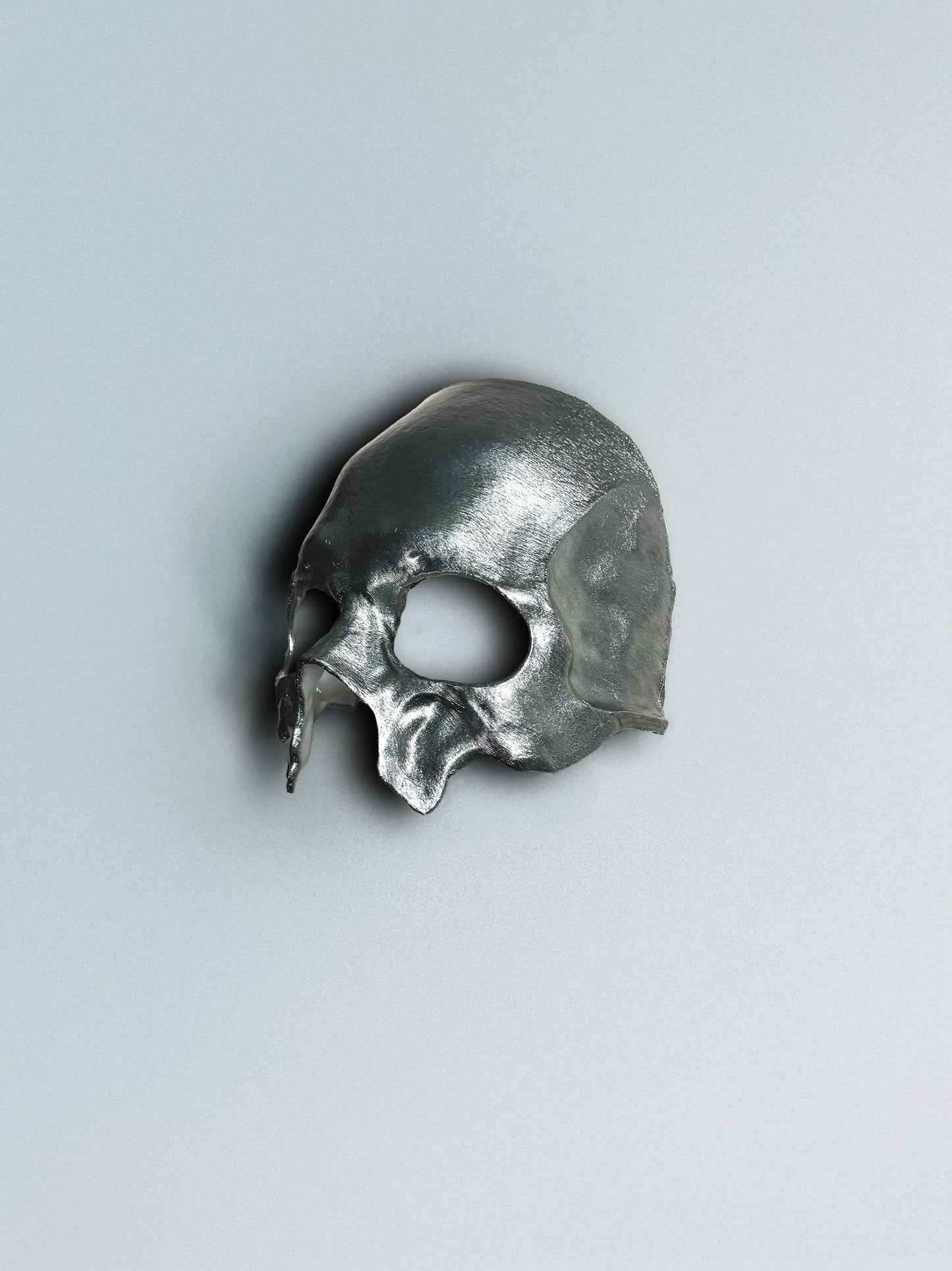 Ghost BC Papa Emeritus V Mask - Ghost BC Papa Perpetua - Skull Mask - Silver Look Skull - Halloween, party mask - cosplay, events or gift