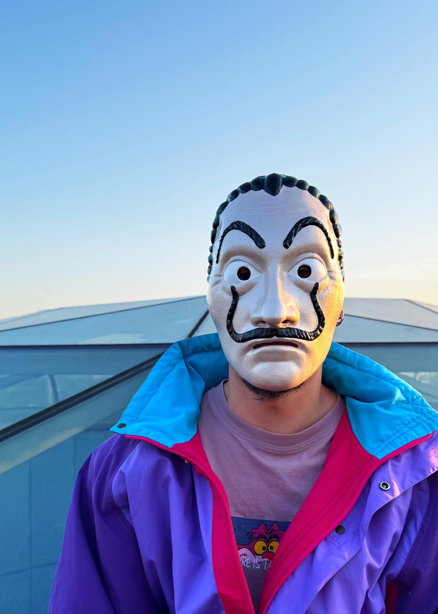 Iconic Artist Salvador Dali Mask - Masquerade, Party, Grandball Mask, Cosplay, events Mask, Historical Figure, Artist Inspired Mask