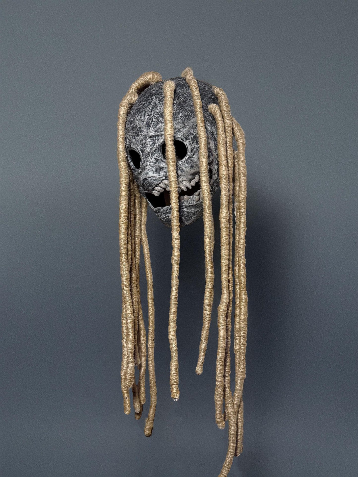 Slipknot Corey Taylor 25th Anniversary Mask - Dreadlocks Mask - Scarecrow Mask - Halloween Scary Mask - Cosplay, events, party mask