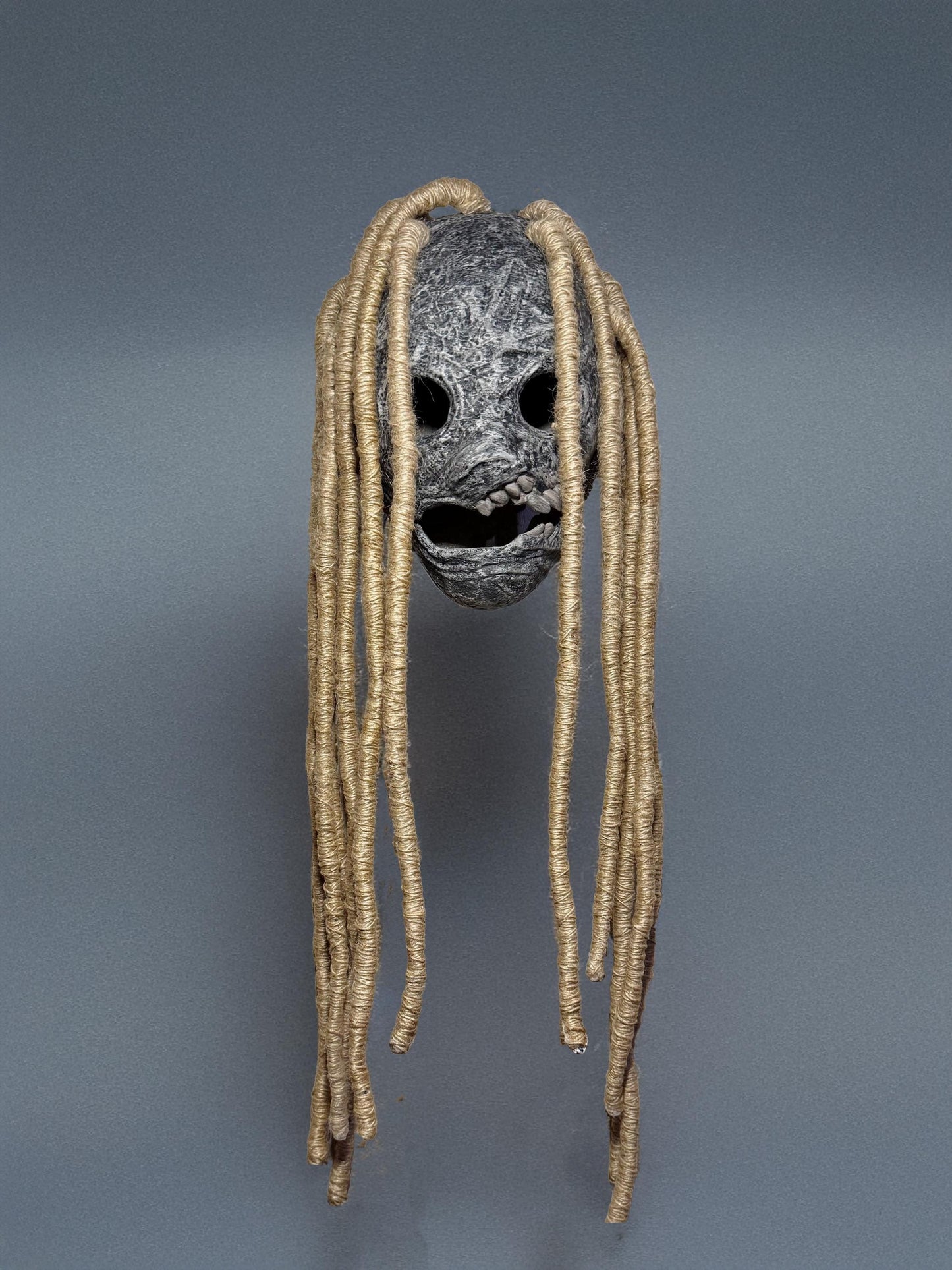 Slipknot Corey Taylor 25th Anniversary Mask - Dreadlocks Mask - Scarecrow Mask - Halloween Scary Mask - Cosplay, events, party mask
