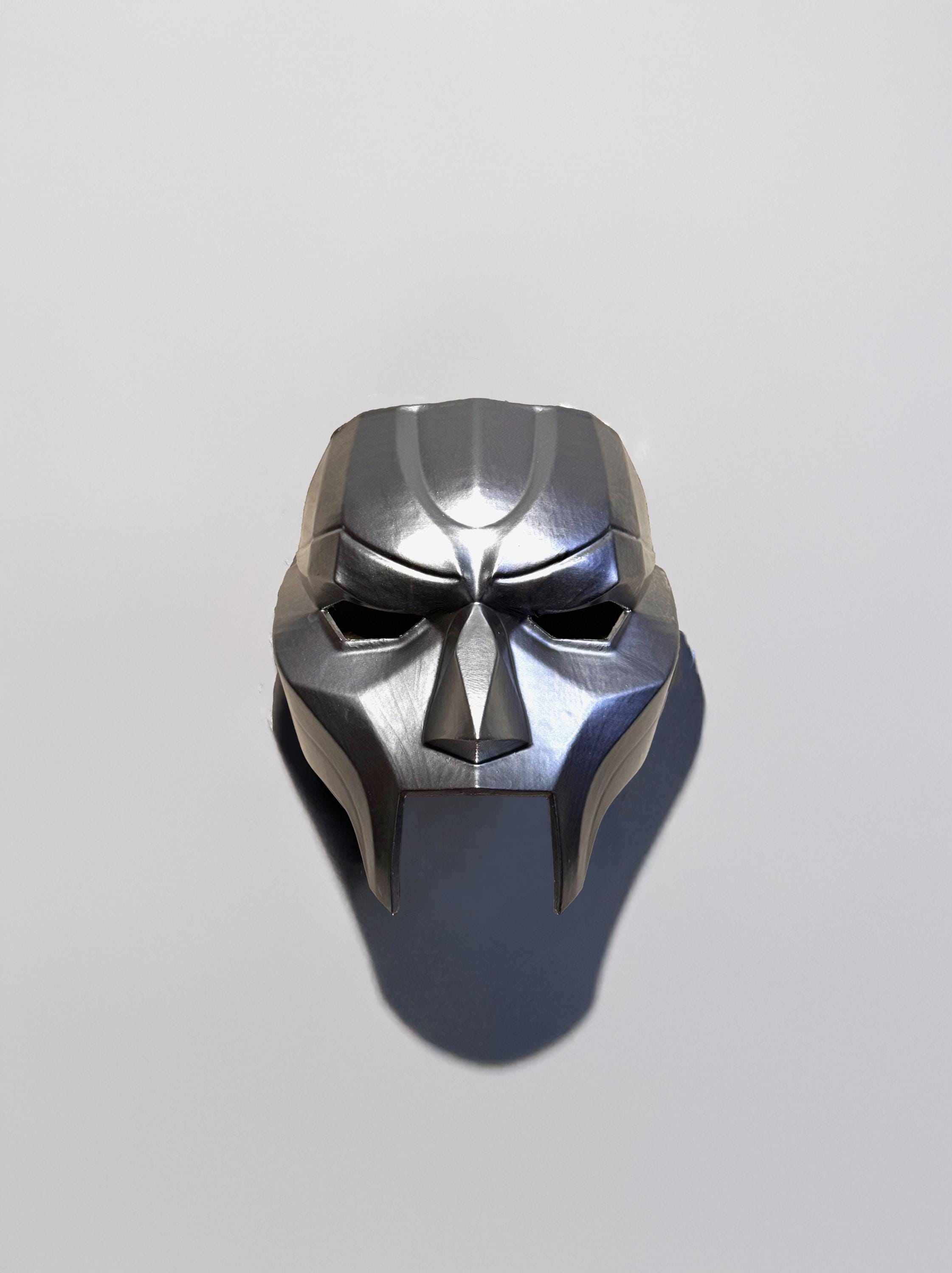 The Weeknd Gladiator Chrome MF Doom Inspired from the After Hours Till Dawn Tour Mask - Metal Look - Masquerade, party, cosplay - Halloween
