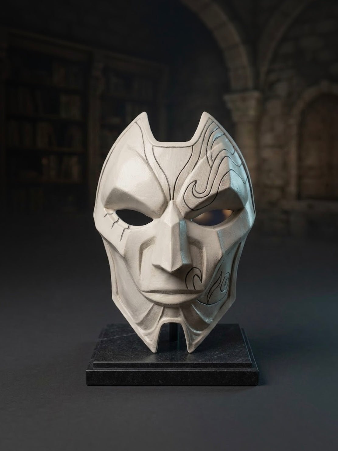Jhin League of Legends; Cosplay Wearable Party, Masquerade mask - Venemask
