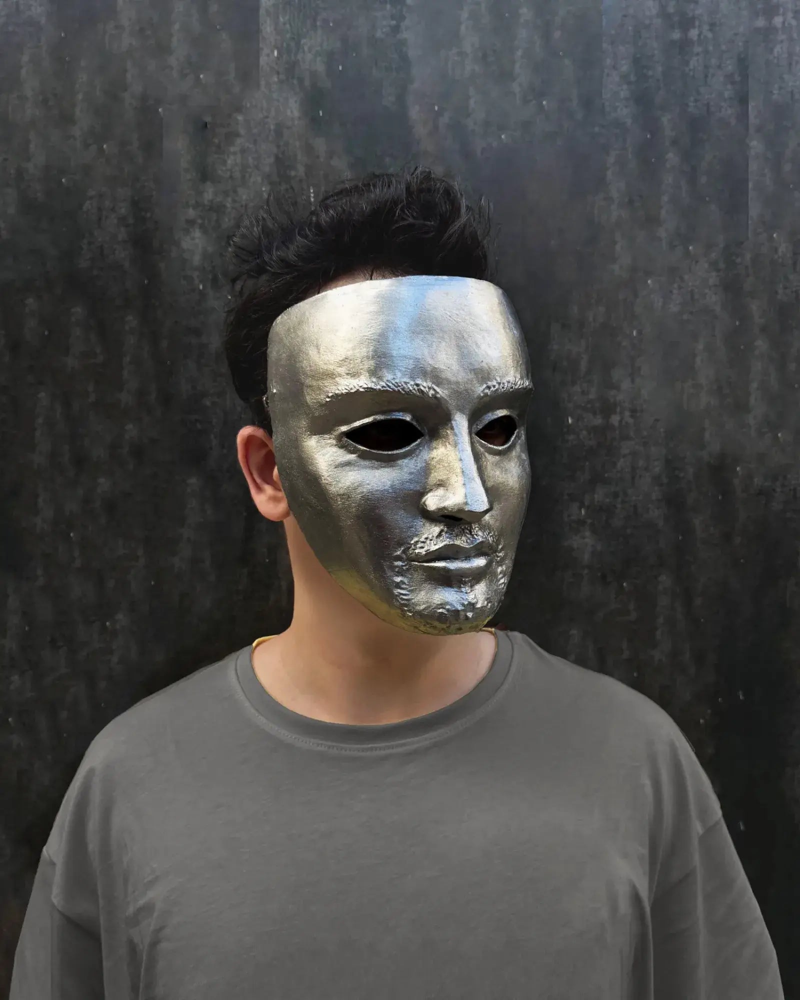 Handcrafted Venetian King Baldwin IV Mask - Custom production customization for cosplay, fantasy events, and decor.