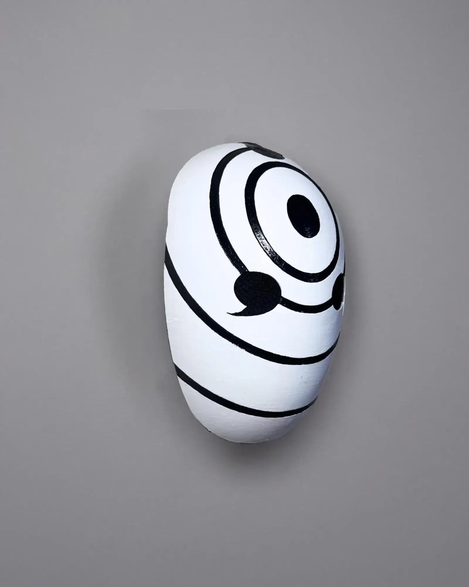 Mask of Obito: Anime Cosplay Prop, Akatsuki Collector, Handmade Japanese Style Mask - Venemask