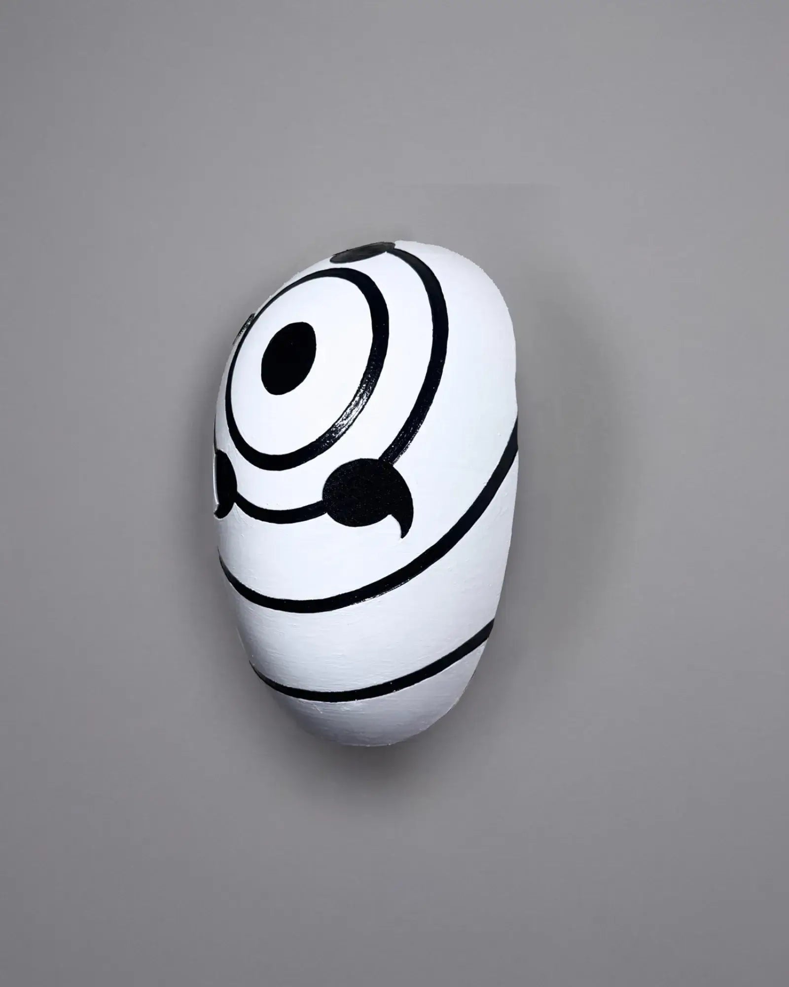 Mask of Obito: Anime Cosplay Prop, Akatsuki Collector, Handmade Japanese Style Mask - Venemask