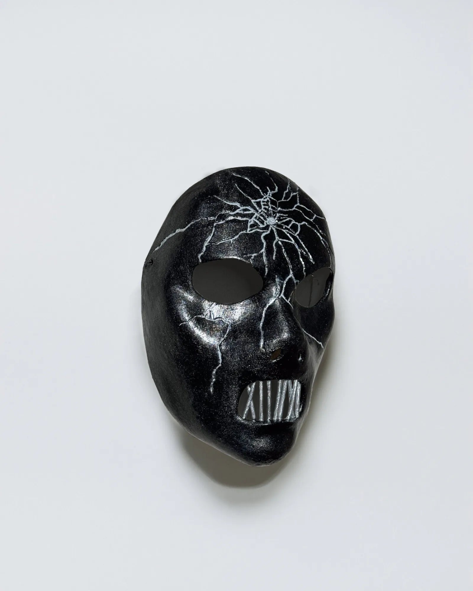 Slipknot Paul Gray; Black Metal Music Band Mask, Scary Halloween Venetian handcrafted cosplay mask with fantasy design.