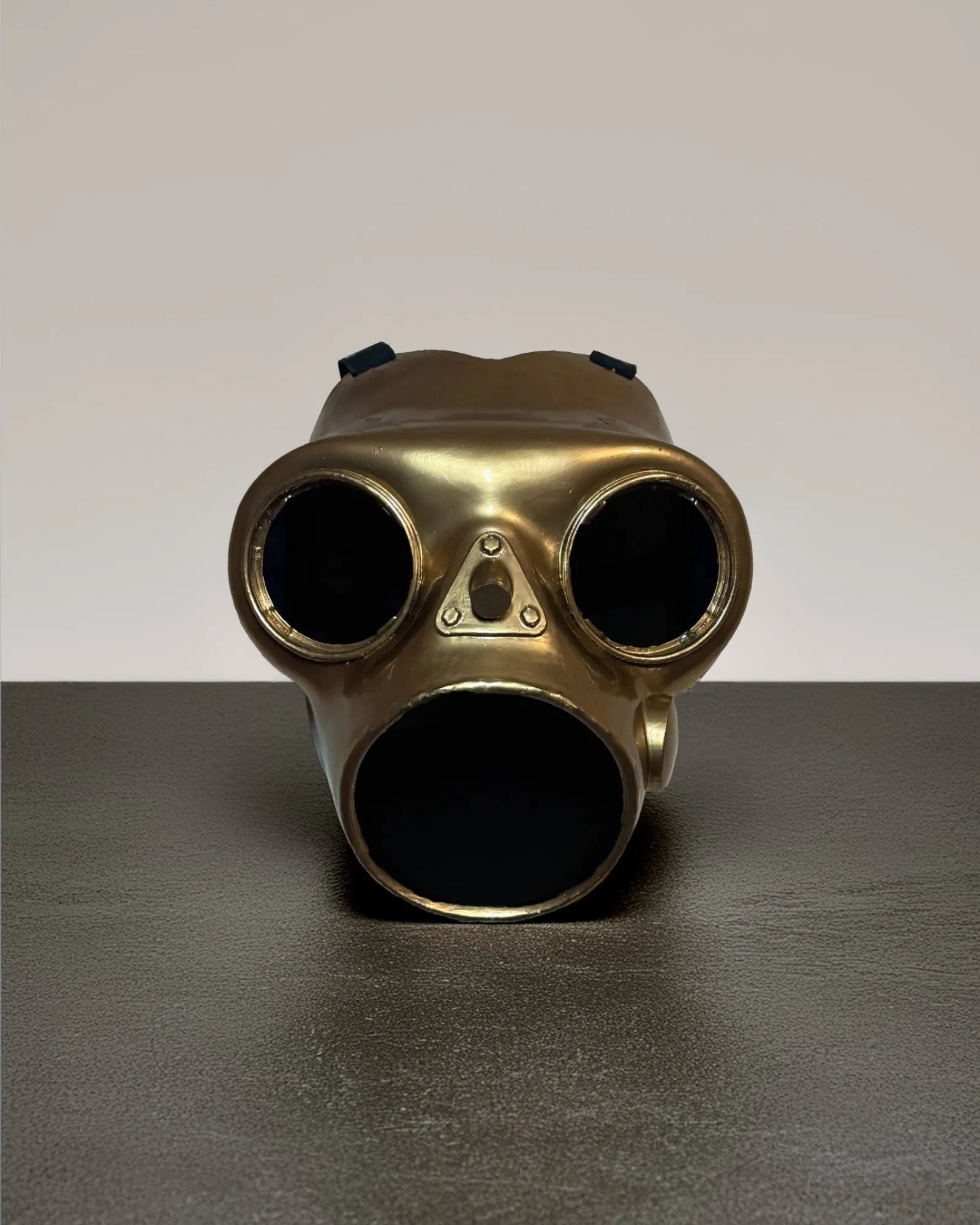 Slipknot Sid Wilson; Gold Gas Mask, Metal Music Band Mask - Venemask