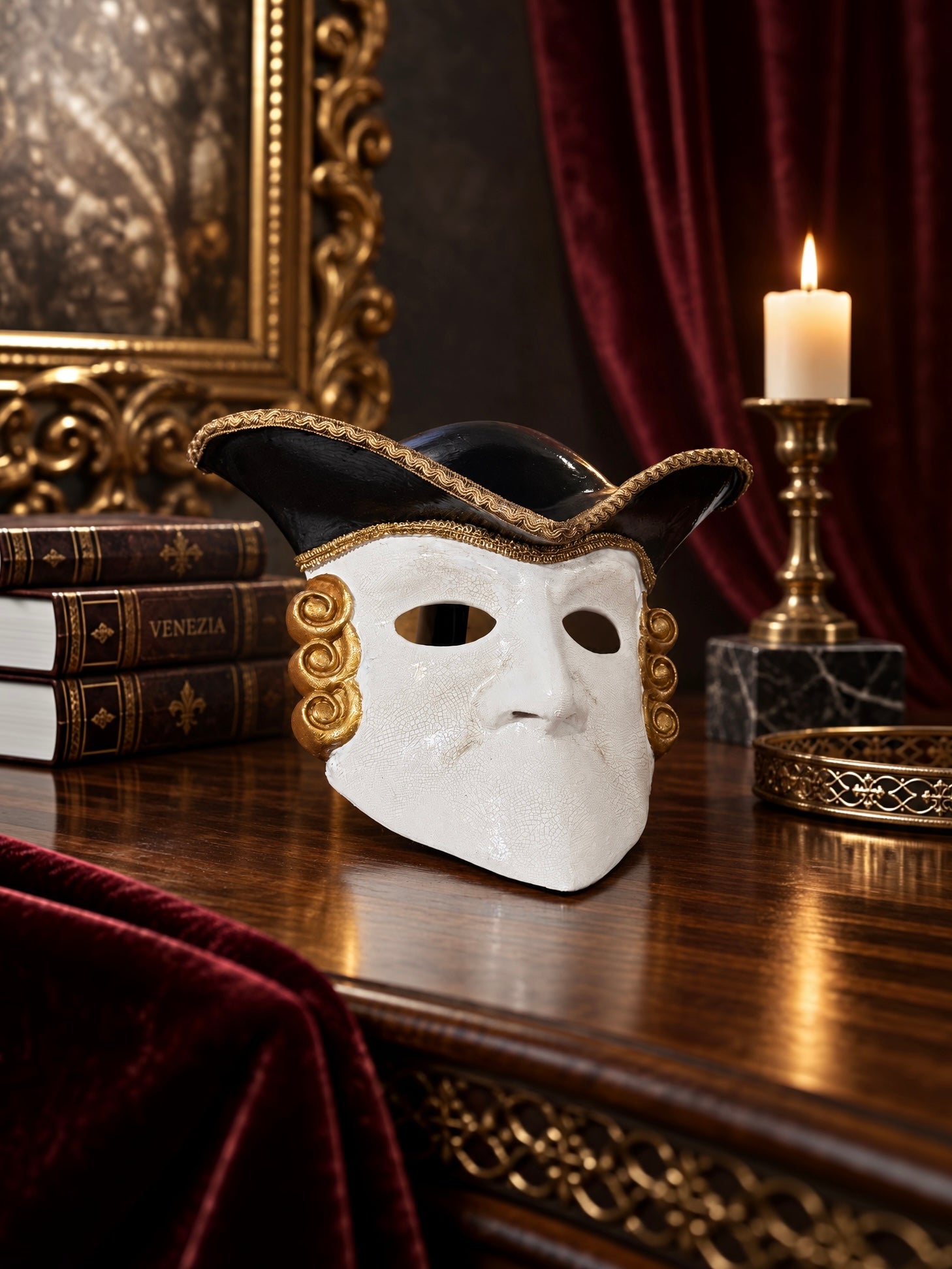 Casanova Bauta Mask - Venemask