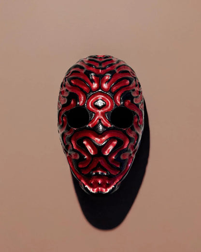 Blood Channel Dark Ritual; Creepy Anatomical, Vein Pattern Horror Mask handcrafted venetian cosplay fantasy accessory