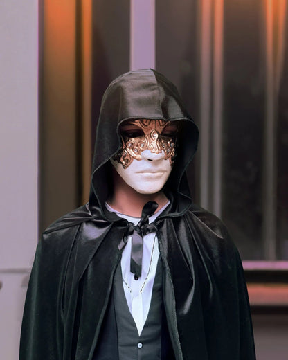 Eyes Wide Shut Mask and Velvet Cloak; Bill Harford Kubrick Film Mask - Venemask