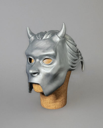 Ghost Nameless Ghoul Prequelle Era 4; Full Head Helmet Mask handcrafted Venetian cosplay mask