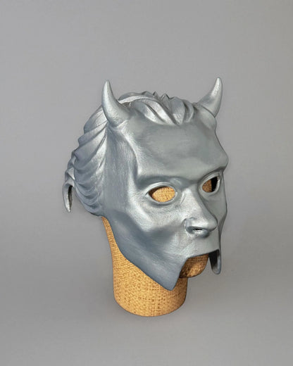 Ghost Nameless Ghoul Prequelle Era 4; Full Head Helmet Mask, handcrafted Venetian cosplay fantasy mask, elegant design