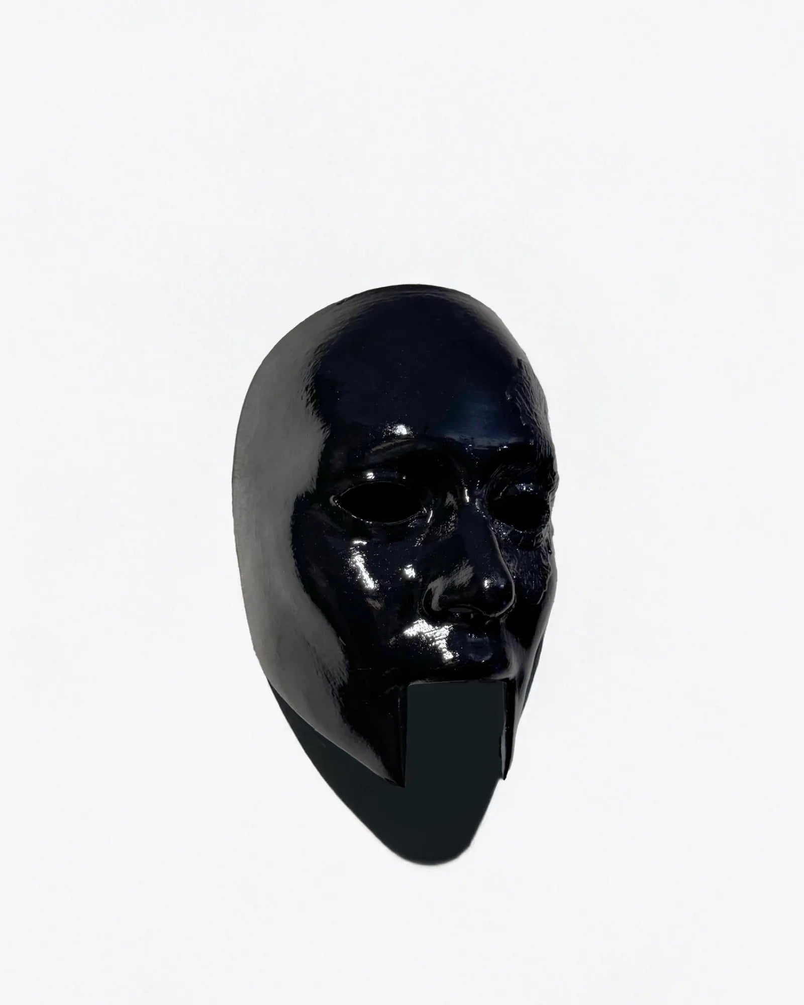 Ghost Nameless Ghouls; Ghost Perpetua Era - Silver Look Skull Mask, handcrafted Venetian cosplay mask, 2mm thin, fantasy costume