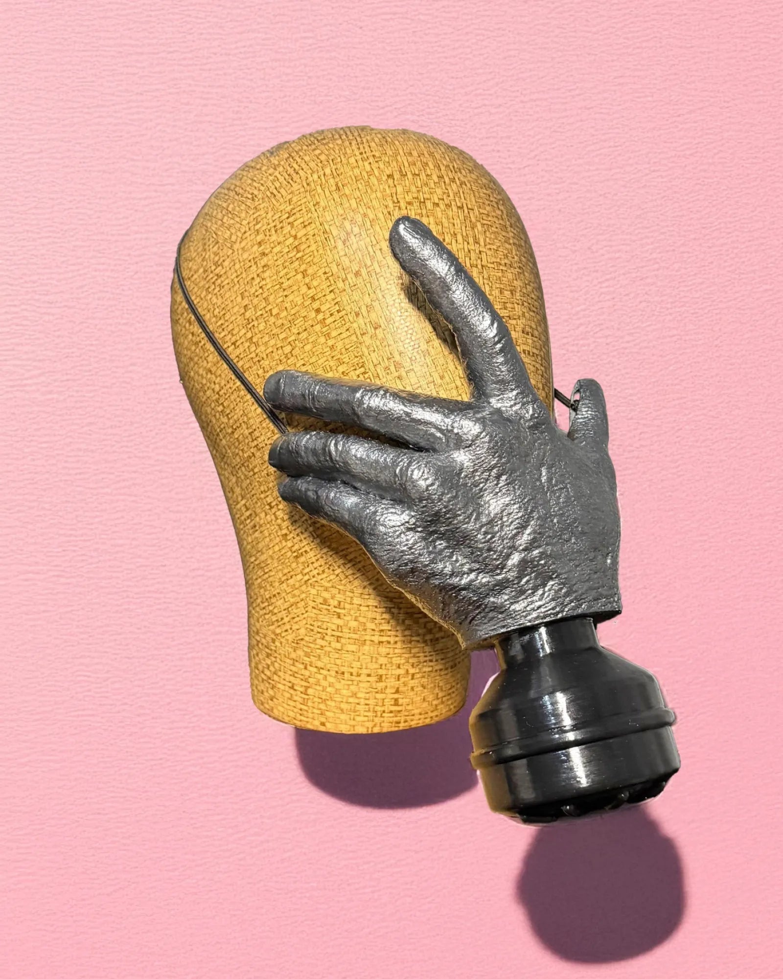 Hand type Gas Mask; This mask is for visual purposes only. It does not provide any virus protection - Venemask