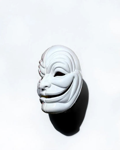 Hollywood Undead Matty Da Kurlzz; 2012, Mask without Light, Scary Freak Mask, handcrafted Venetian cosplay fantasy mask