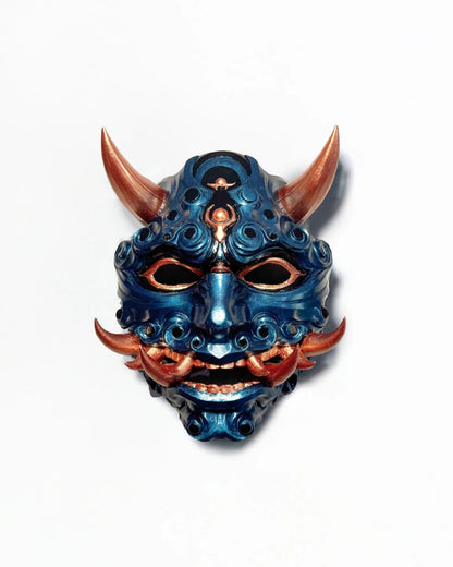Honnari Oni; Mythology Samurai Aesthetics, Oni Demons, Japanese folklore mask - Venemask