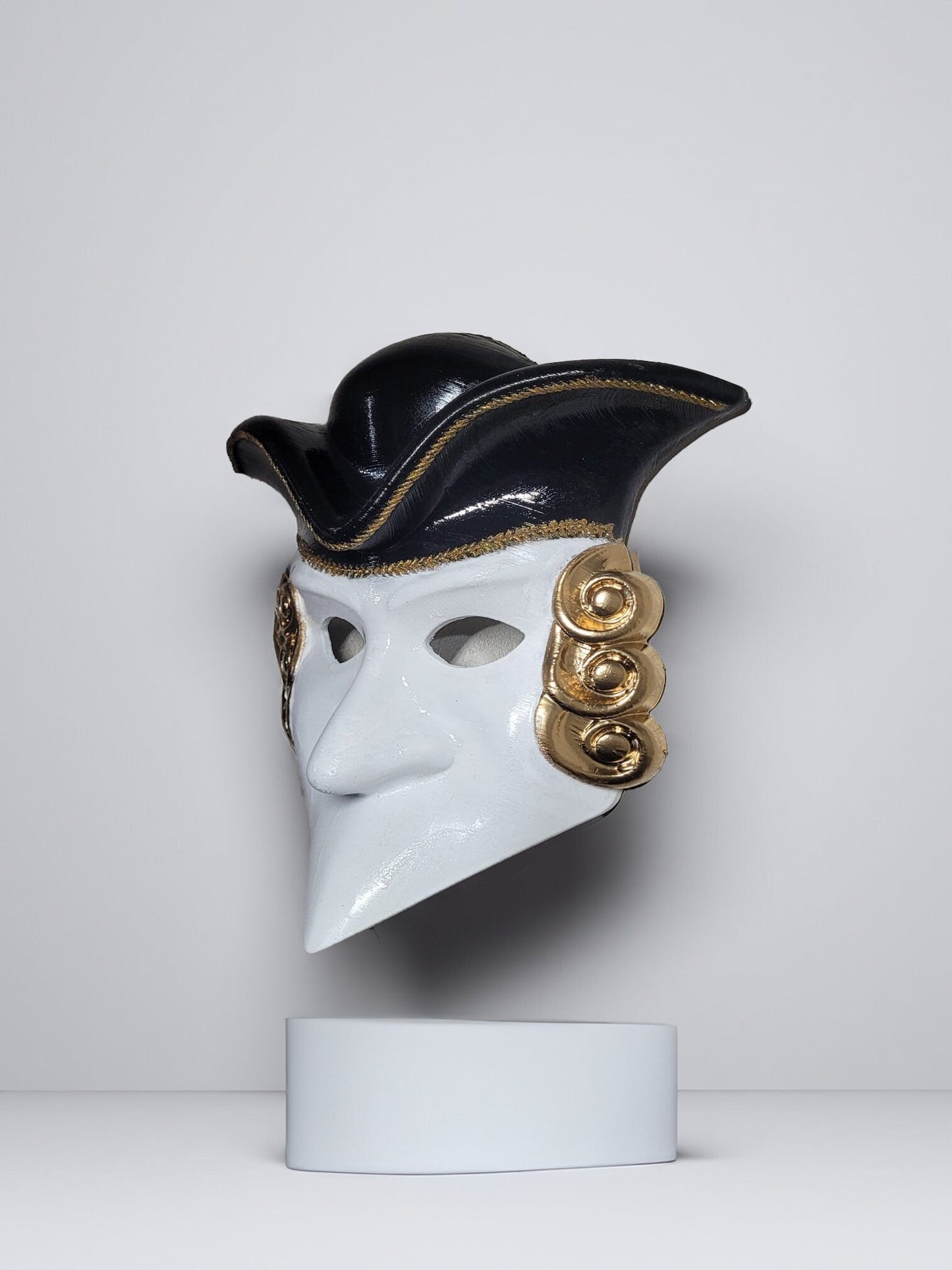 Casanova Mask - Bauta Mask - Venetian Mask