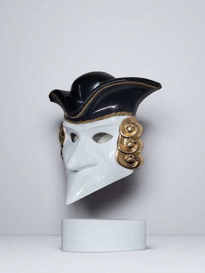 Casanova Mask - Bauta Mask - Venetian Mask