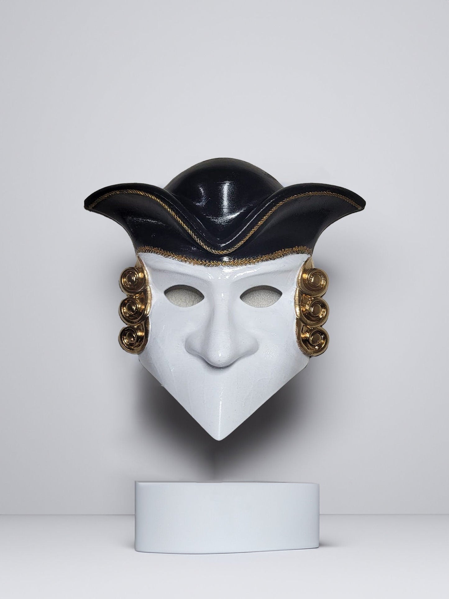 Casanova Mask - Bauta Mask - Venetian Mask