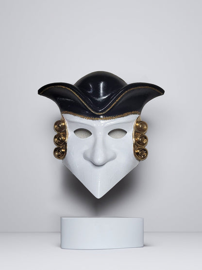 Casanova Mask - Bauta Mask - Venetian Mask