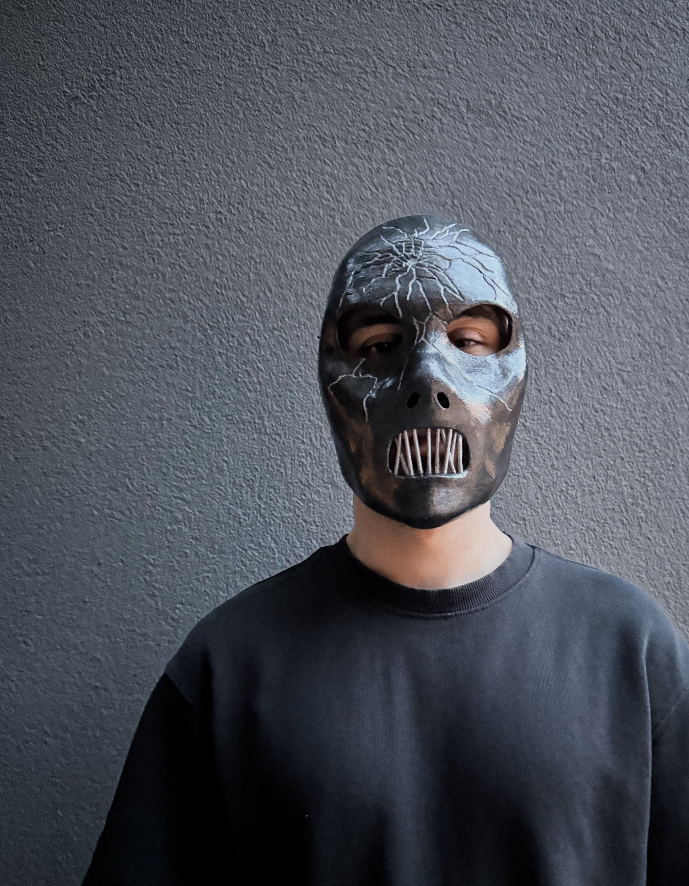 Slipknot Paul Gray Mask - Black Mask - Metal Music Band Mask - Scary Halloween
