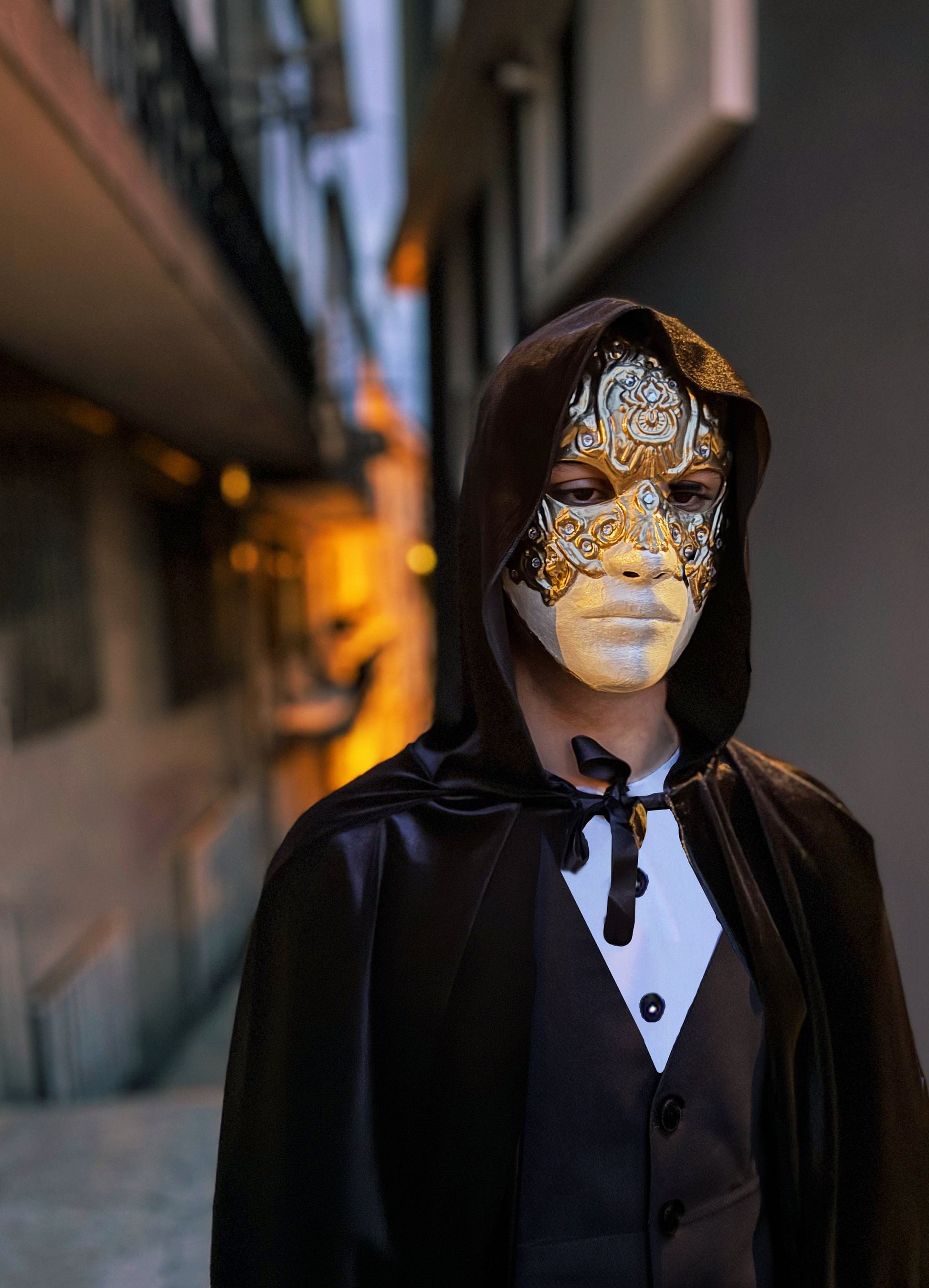 Eyes Wide Shut Mask Original Pattern - Detailed Bill Harford Design Mask -