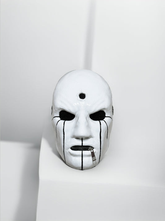 Slipknot Eloy Casagrande Mask - White and Black Mask - New Original Pattern - Venemask