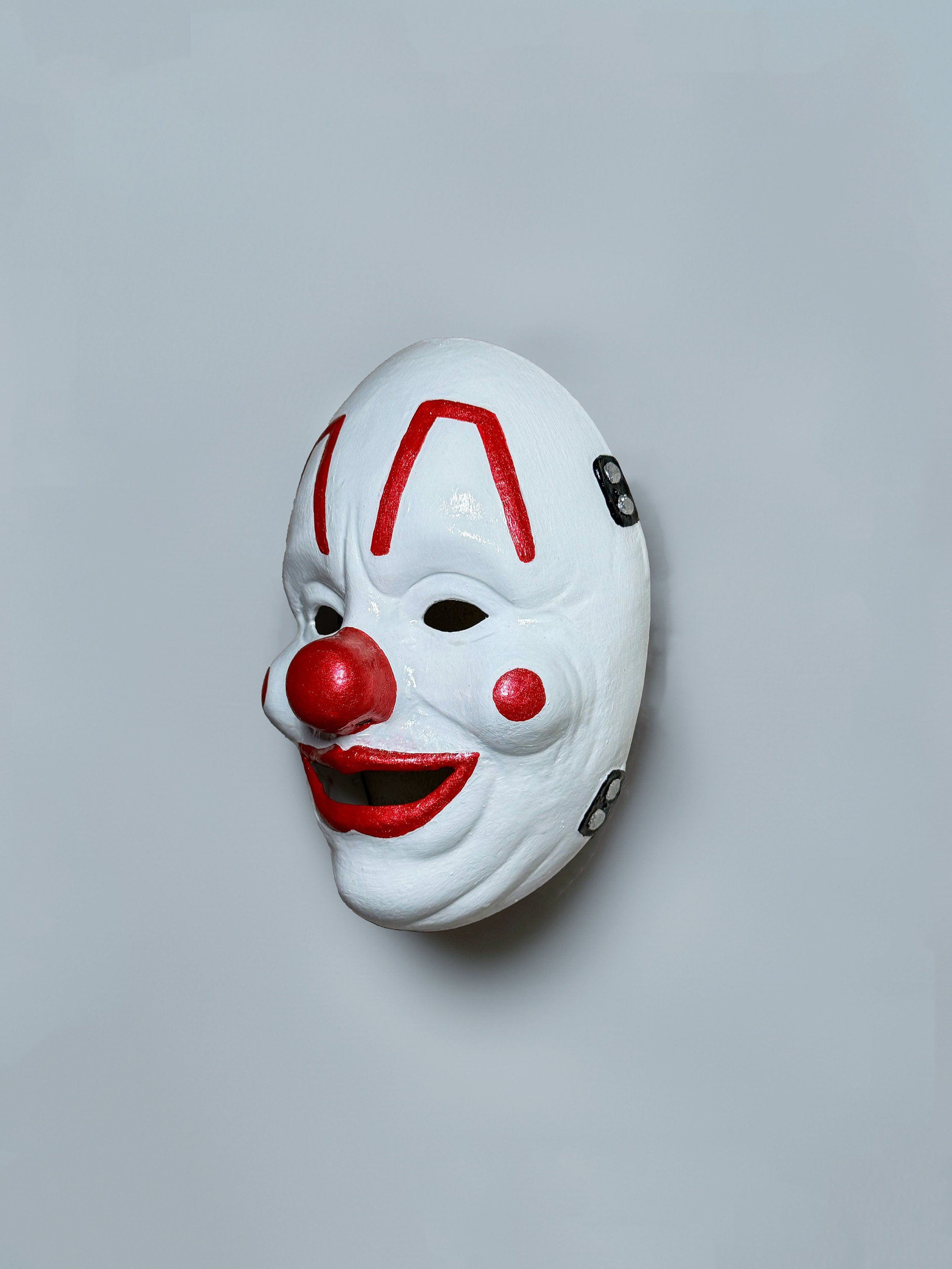 Slipknot Shawn "Clown" Crahan Mask - White Mask - Metal Music Band Mask - Scary - Venemask