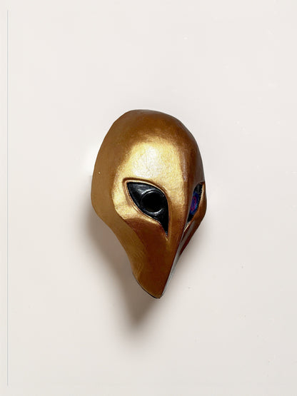 Dark Cosmic Jhin League of Legends Mask - Skin Cosplay Mask - Party, Masquerade