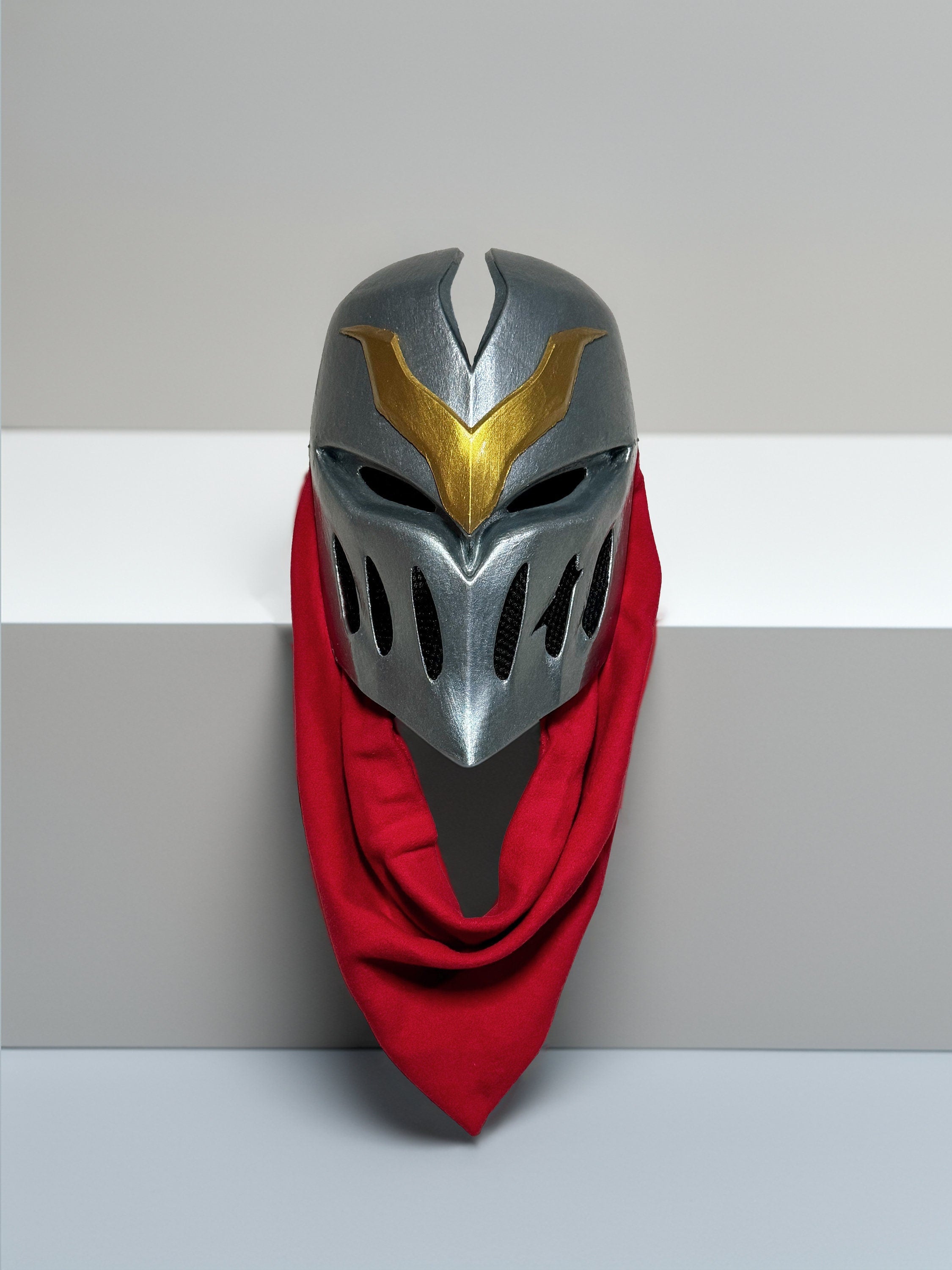 Zed League of Legends Mask - Cosplay Wearable Helmet Mask - Party, Masquerade - - Venemask