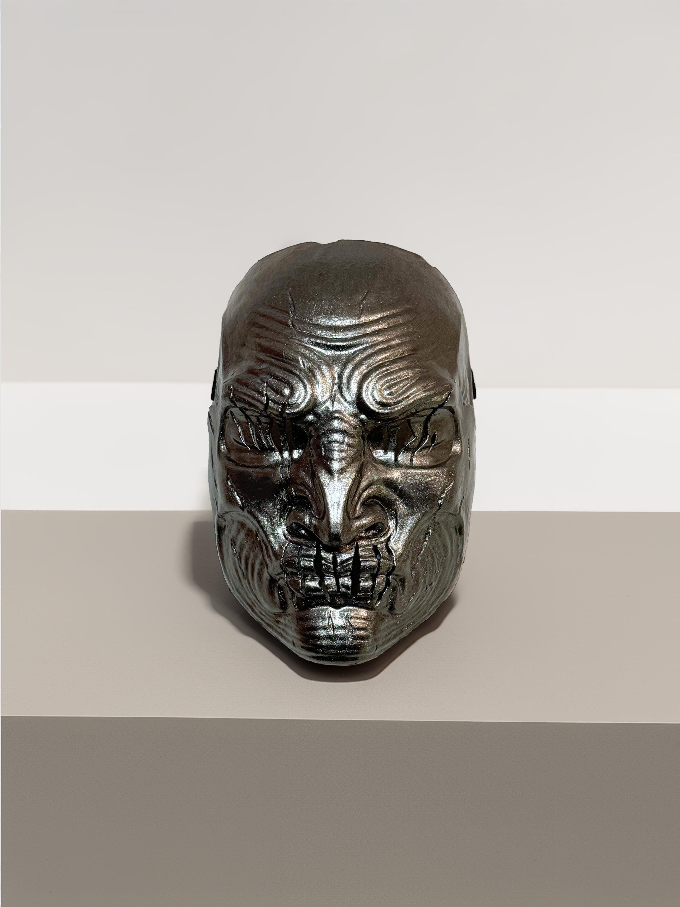 Slipknot Alessandro Venturella "Vman" New Mask - Soft Light Gold Mask - Metal - Venemask