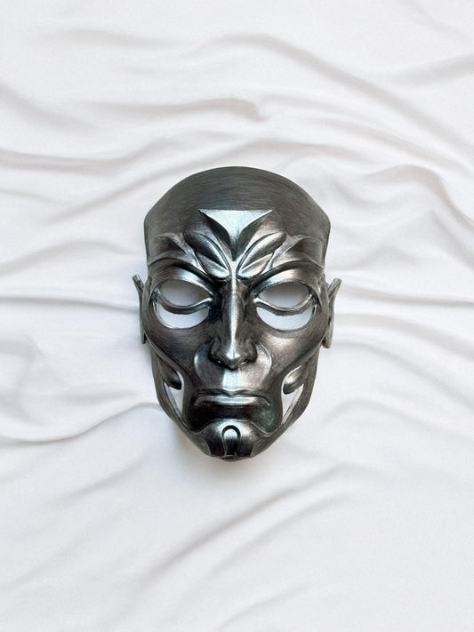 Ghost BC inspired Phantomime Mask - Papa Emeritus Death mask - Metal Look -