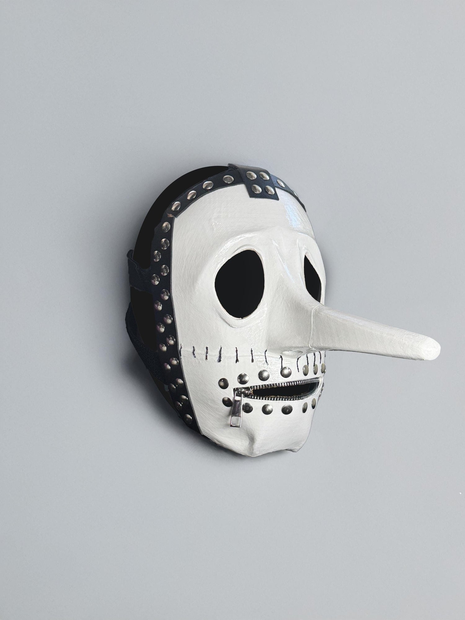 Slipknot Chris Fehn Mask - White and Black Mask - Liar mask - Strange  Mask -