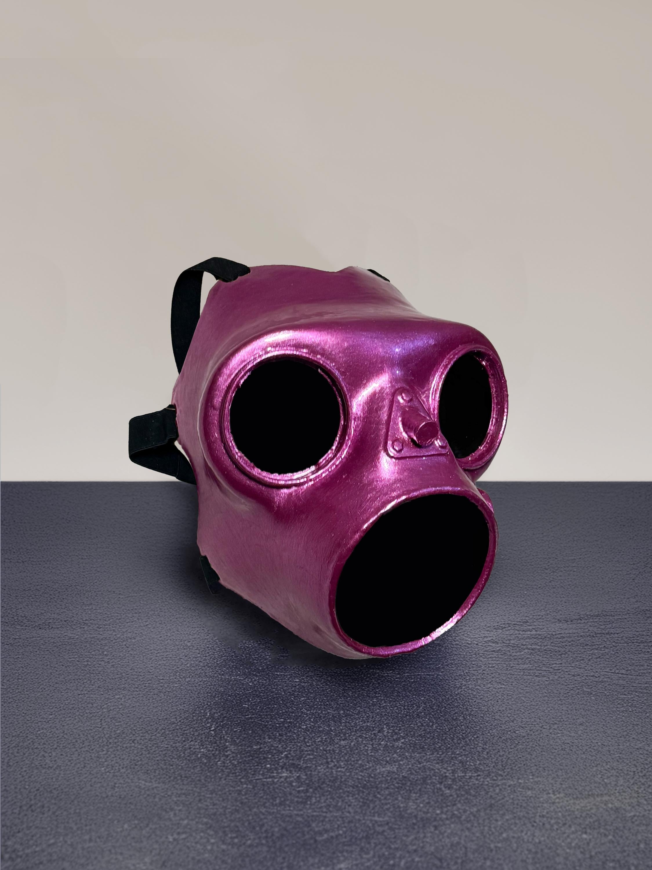 Slipknot Sid Wilson New Mask - Gold Gas Mask - Metal Music Band Mask - Scary