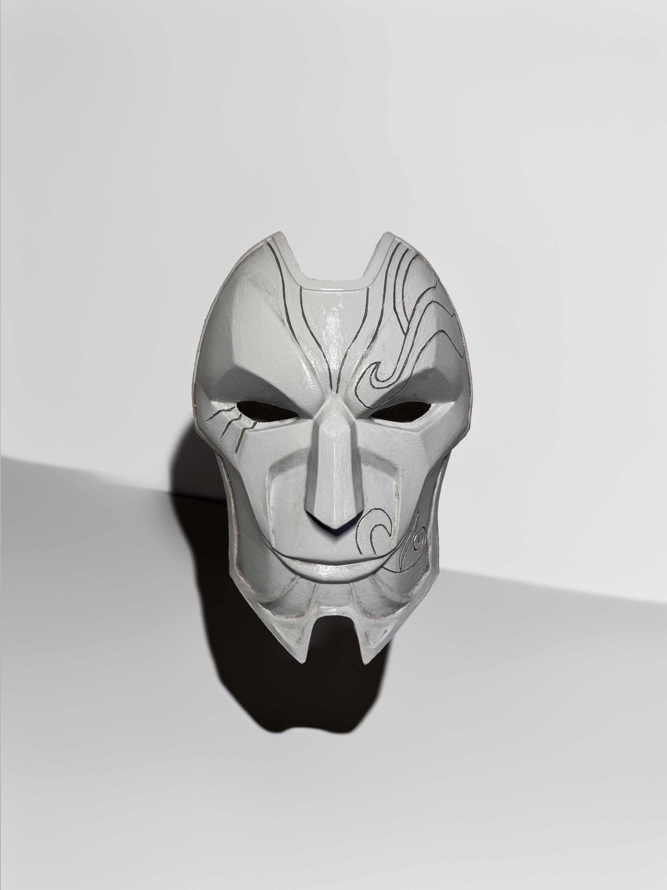 Jhin League of Legends Mask - Cosplay Wearable Mask - Party, Masquerade - Venemask